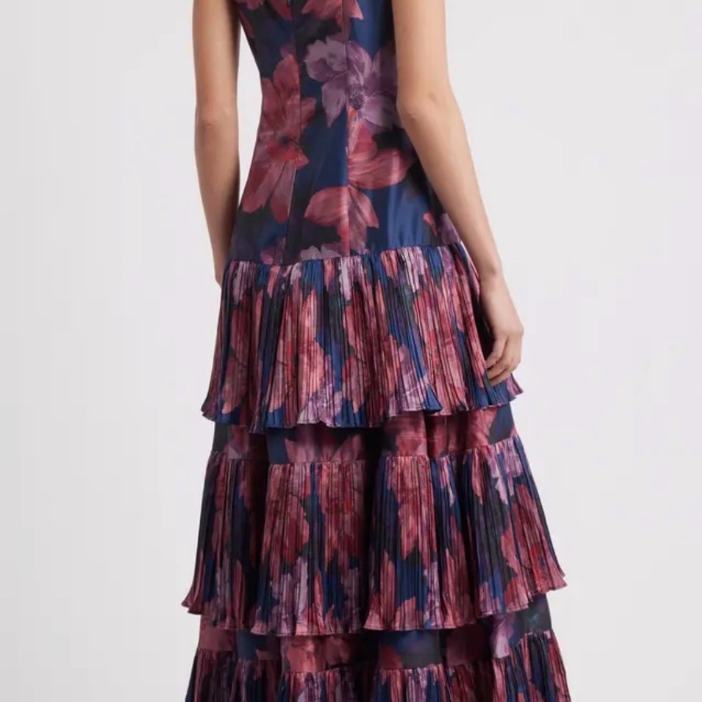 Hutch Luna Floral Print Sleeveless Dress- Size 10 - Picture 2 of 7